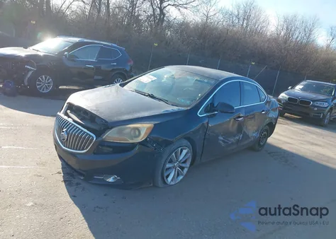 2014 Buick Verano Leather Group from USA, damaged, VIN 1G4PS5SKXE4133607